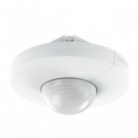 Motion and Presence detector IS 3360 ROUND COM1 UP, concealed, White, 40m, 2000W, IP20, 360° Steinel