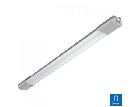 Gaismeklis LED ar sensoru RS PRO 5100 SC, Pelēks, 10m, 31W, 4000K, 4250lm, IP65, 1370mm, 360° Bluetooth Steinel