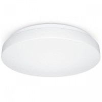 Sensor-switched LED indoor light RS PRO P2 flat S EM, White, 8m, 15.1W, 3000K, 1608lm, IP54, 360° Steinel