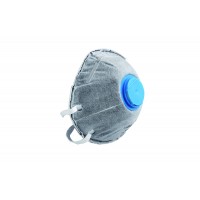 Dust half-mask with FFP2 valve, 3 pieces HOEGERT